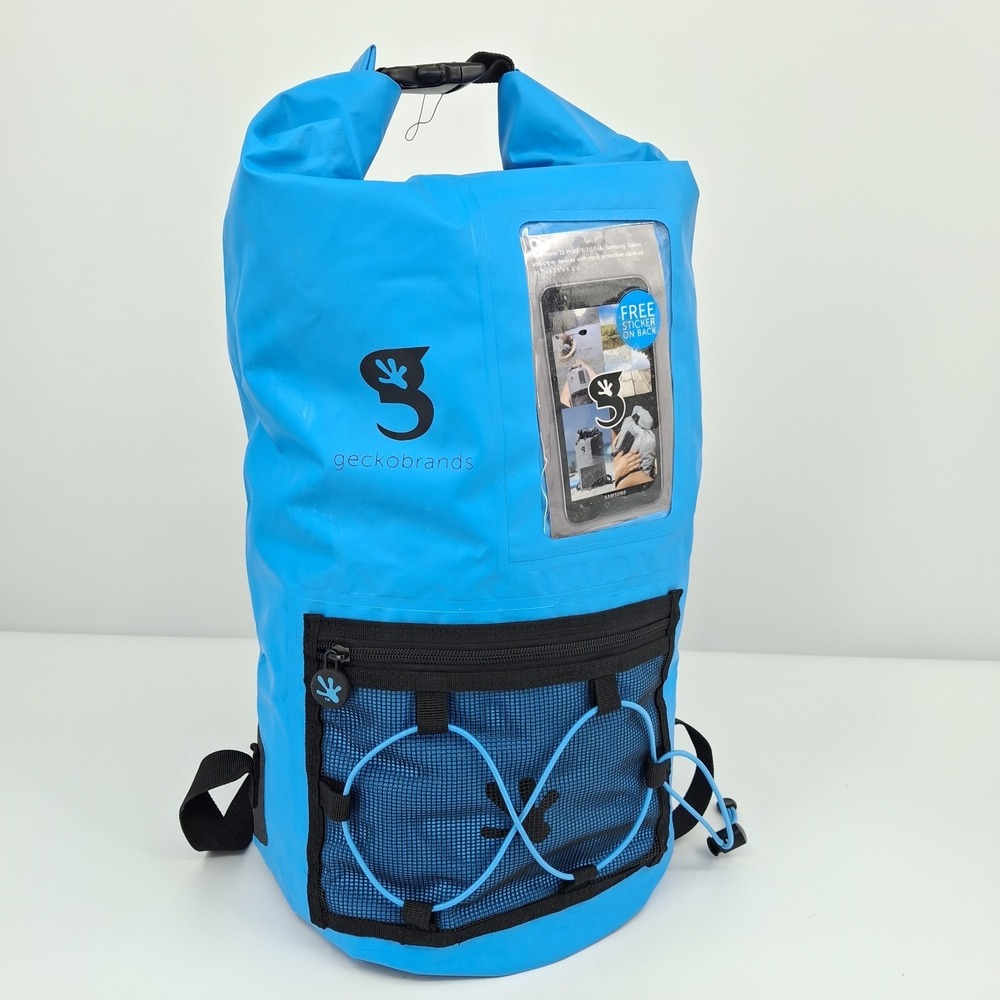 Geckobrands Hydroner 20L Waterproof Backpack BLUE